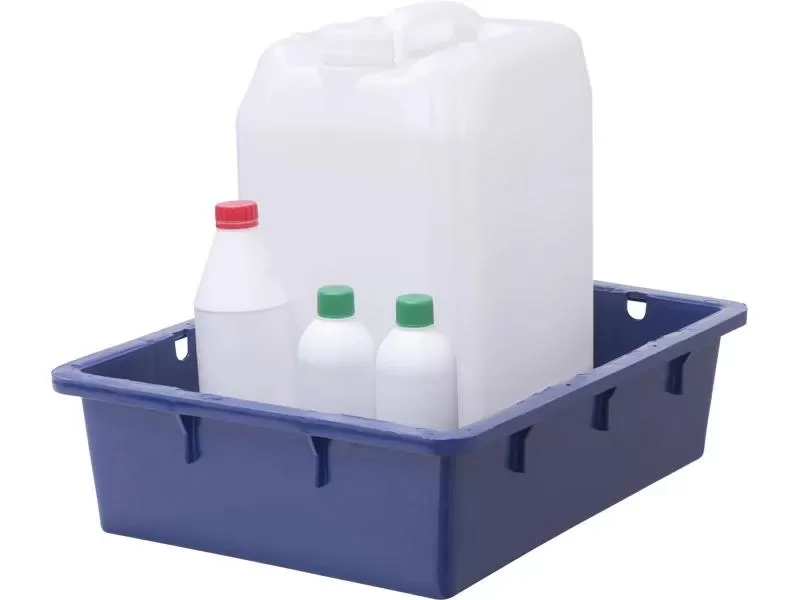 Ёмкость 532х400х141 на 22 литра, арт. ПдО 22 синий, код: 21774