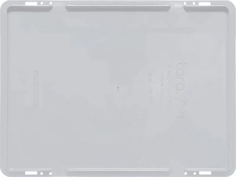 Крышка п/п 400х300 для ящиков цв. синий  (Крышка п/п 400х300 для ящиков цв. серый), арт. 500 KLT, код: 29430