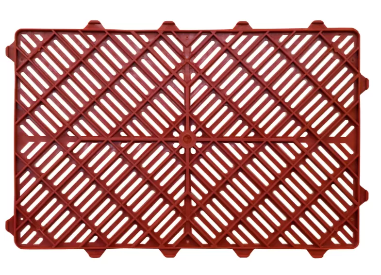 Ящик перфорированный 600×400×150, арт.: 216, объём 27, красный, код: 01168