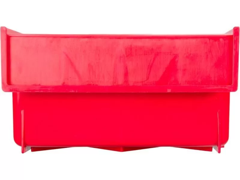 Ящик сплошной 500×185×100 мм, объем 9.25 л., арт.: 6004, красный, код: 10557