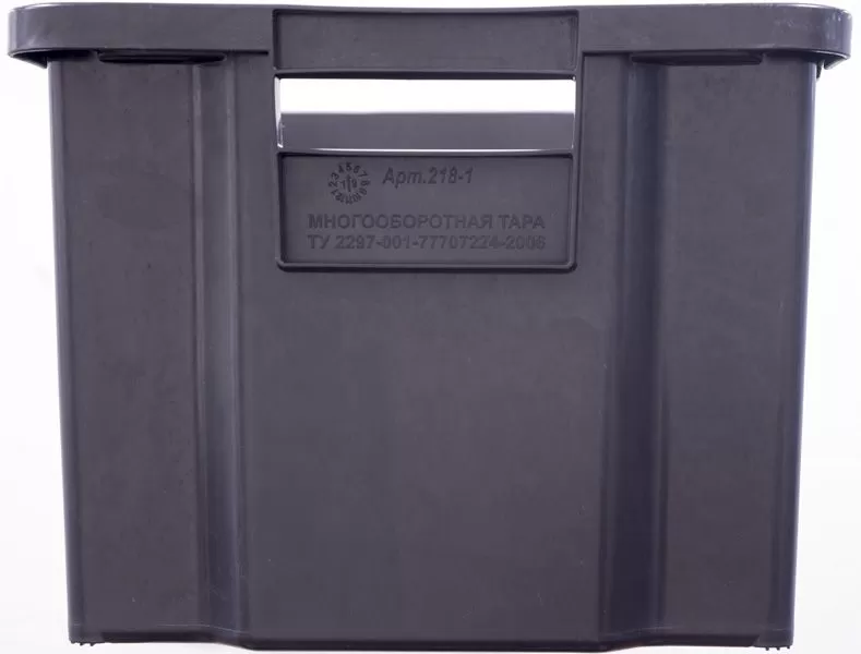 Ящик сплошной 600×400×300 мм, объем 52 л., арт.: 218-1