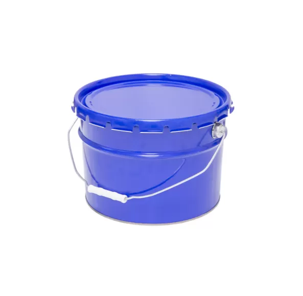 Ведро металлическое 10 л крышка-корона, код: 30759