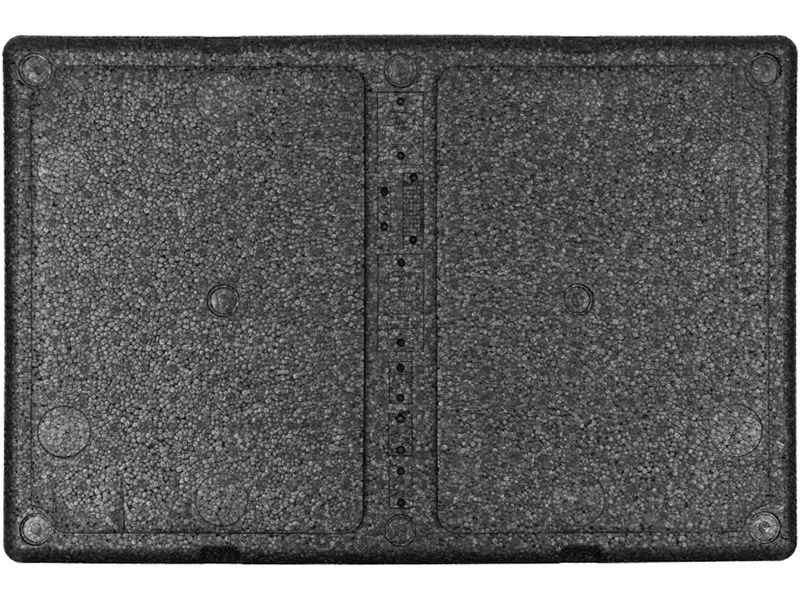 Термоконтейнер 600х400х400 60л. с крышкой, плотность 55