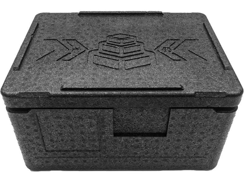 Термоконтейнер 400х300х220 14л. с крышкой, плотность 55