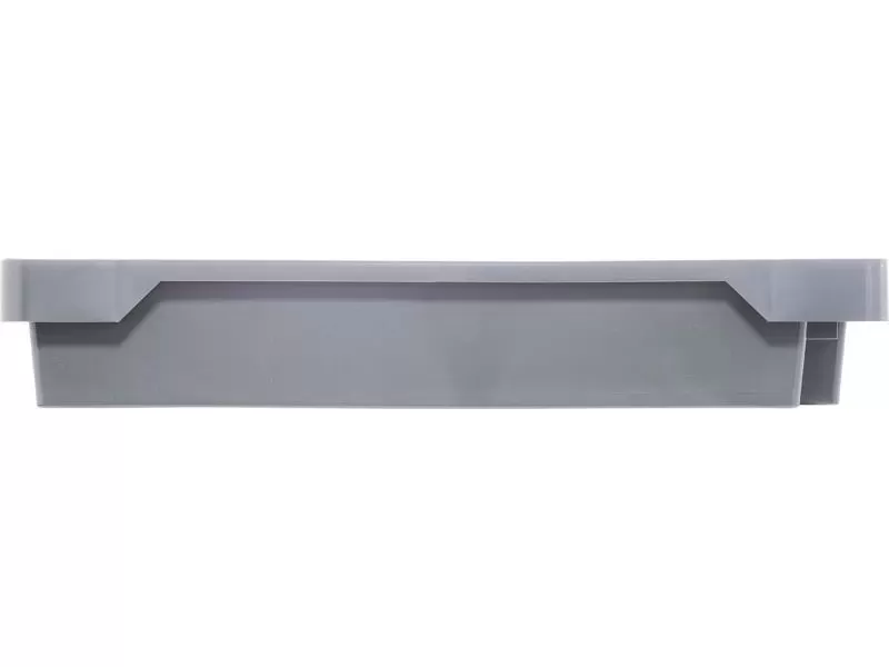 Ящик полимерный 600х400х100 сплошной с отверстиями, код: 32946