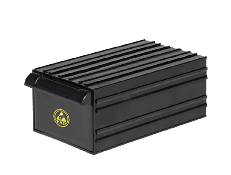 Ящик 230х140х98 антистатический, код: 40573