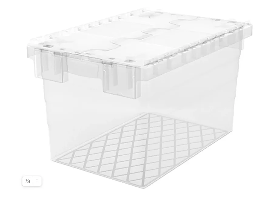 Ящик 600х400х360 сплошной, с крышкой, код: 40530