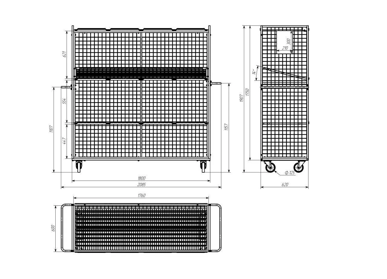 Сортировочный шкаф