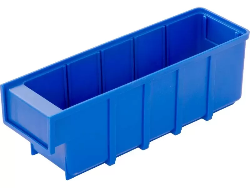 Ящик сплошной 300×92×100 мм, объем 2.76 л., арт.: 6005, синий, код: 13892