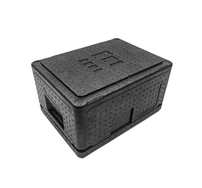 Термоконтейнер 400х300х220 14л. с крышкой, плотность 55, код: 32779