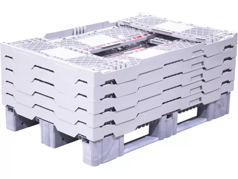 Складная паллетная рама 1200х800х300