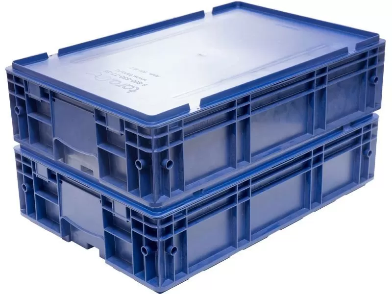 Крышка п/п 600х400 для ящиков цв. синий  (Крышка п/п 600х400 для ящиков цв. синий ), арт. 501 KLT, код: 29431