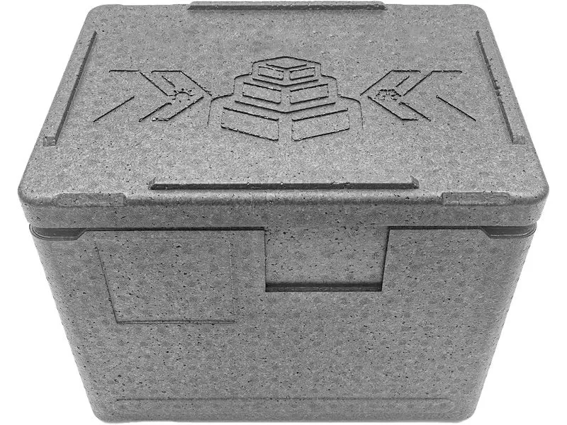 Термоконтейнер 400х300х320 22л. с крышкой, плотность 30