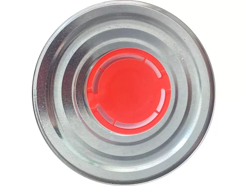 Банка металл 1л. круглая, с крышкой берикап 42мм