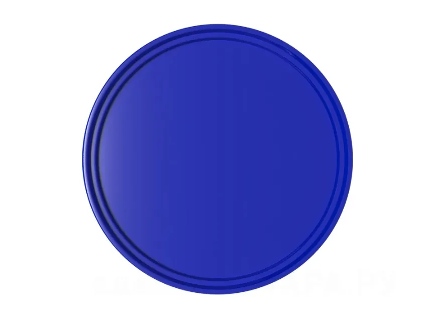 Крышка круглая для ведра ВП 0,65, ВП 0,85, ВП 1 литров, синяя, код: 13564