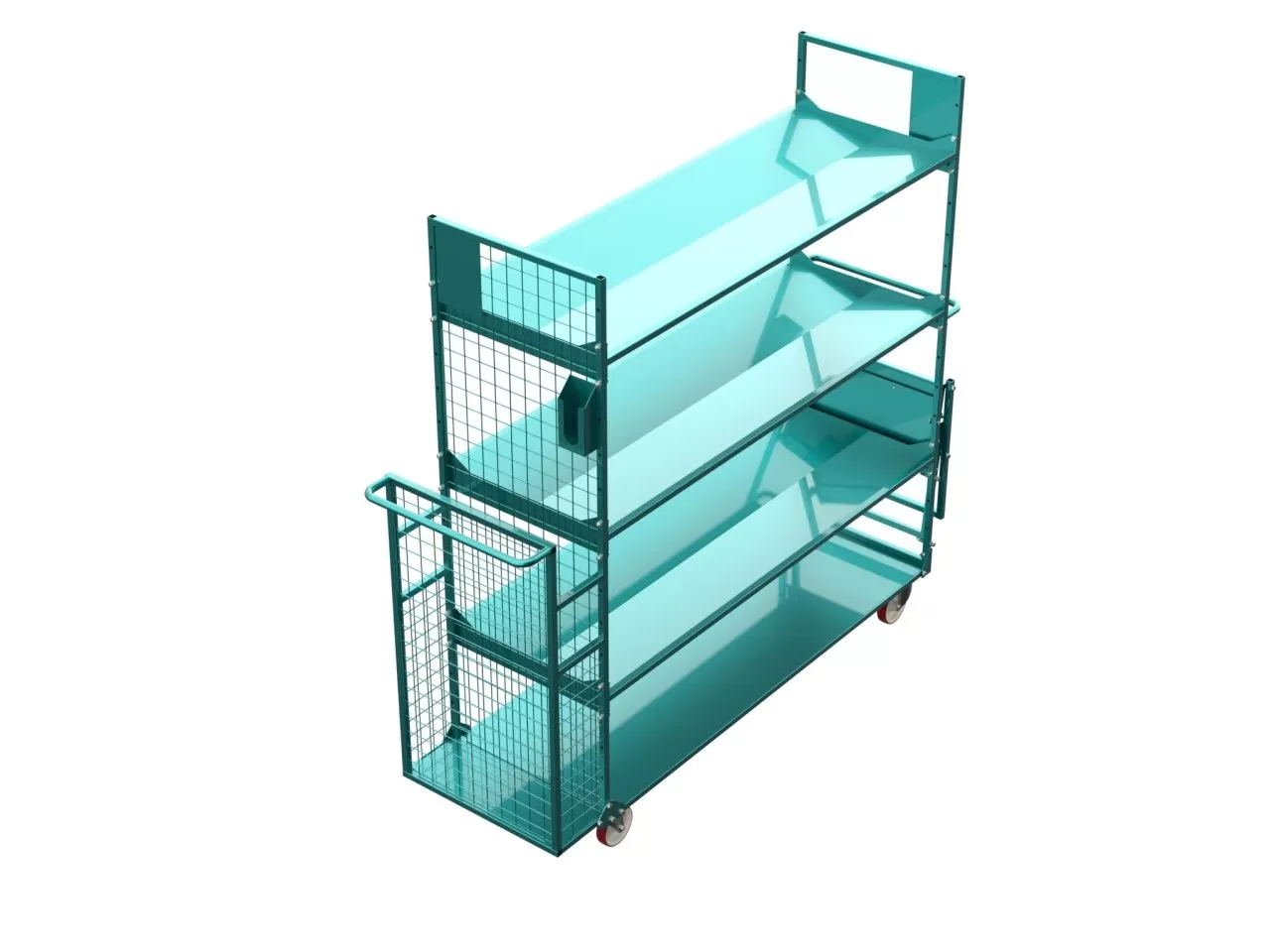 Тележка для размещения габаритная