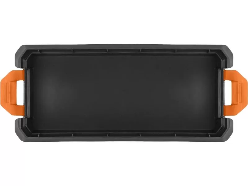 Органайзер 430х193х163 для мелочей, с ручкой, с двумя лотками, код: 37239