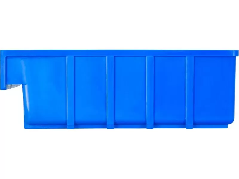 Ящик сплошной 300×185×100 мм, объем 5.55 л., арт.: 6002, синий, код: 10459