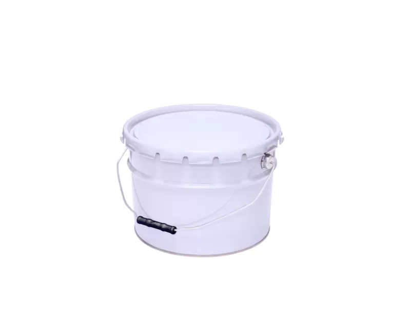 Ведро металл 10л. с крышкой, корона, код: 30758