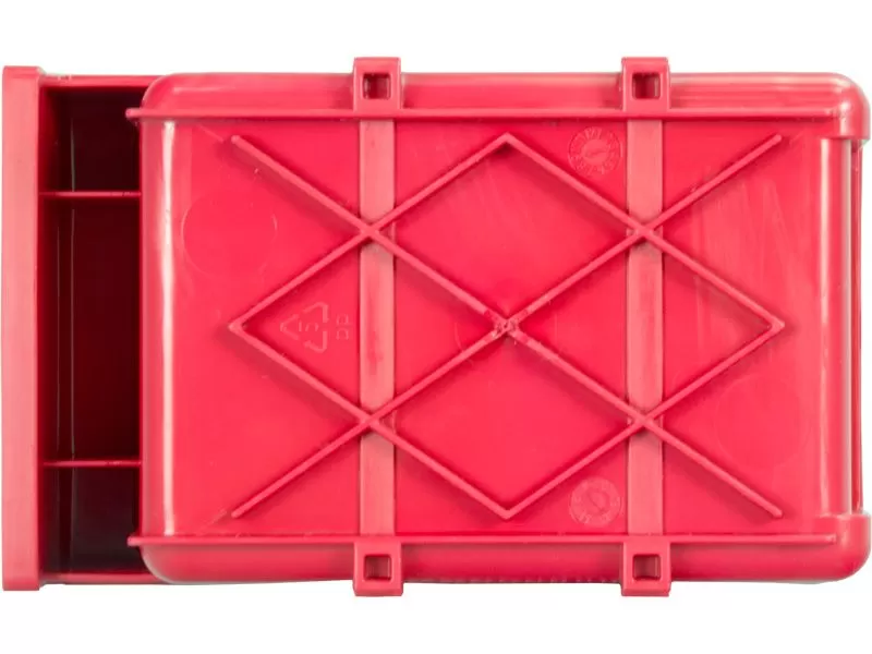 Ящик сплошной 170×105×80 мм, объем 1.43 л., арт.: 6001