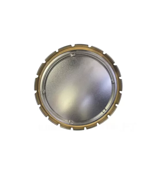 Ведро металлическое 10 л крышка-корона, код: 30759