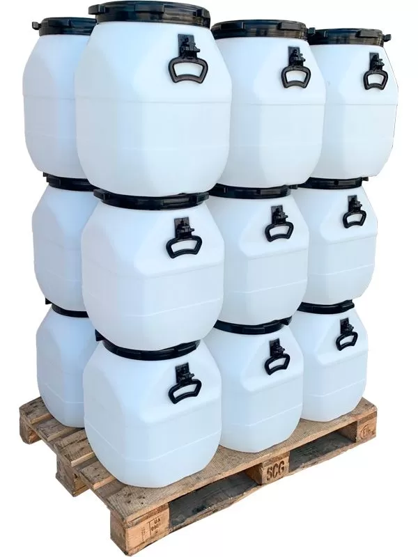 Бочка 40 литров квадратная