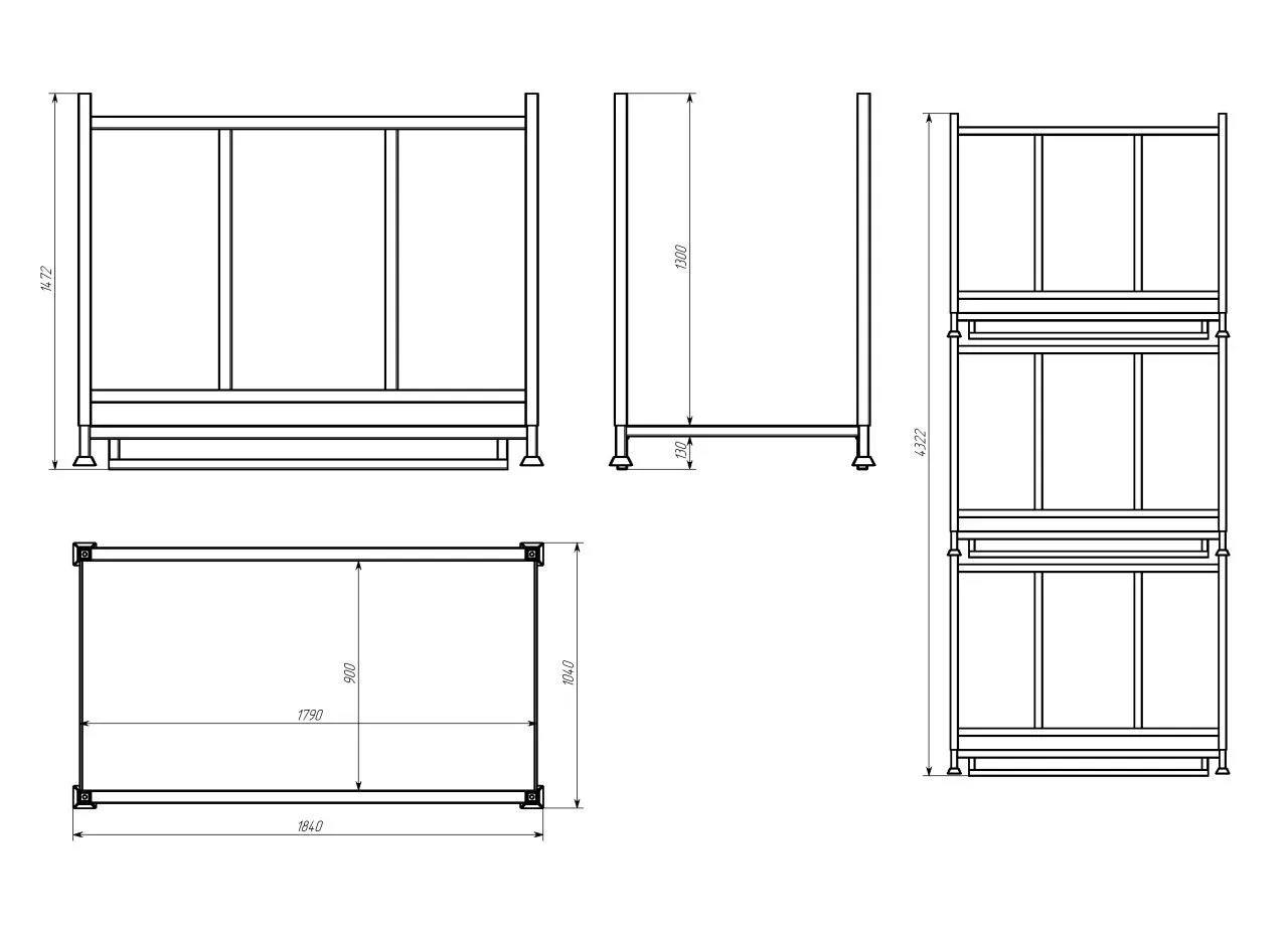 Фрейм разборный