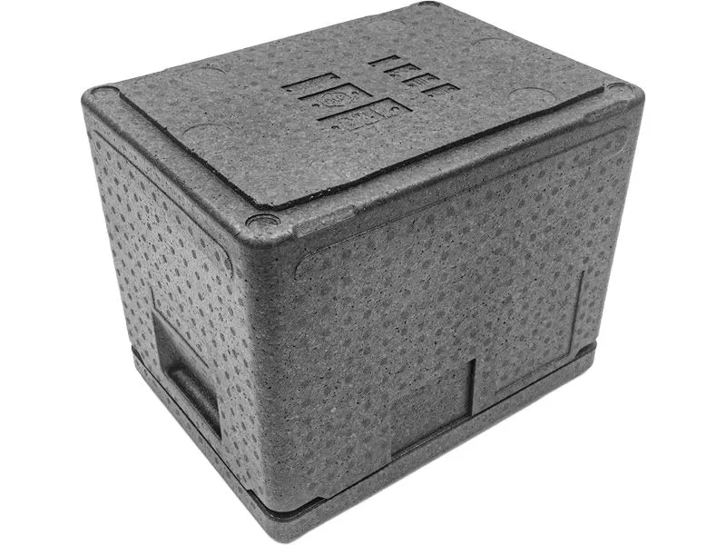 Термоконтейнер 400х300х320 22л. с крышкой, плотность 40