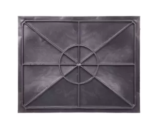 Ящик сплошной 430×345×285 мм, объем 34 л., арт.: 309-1, чёрный, код: 03916