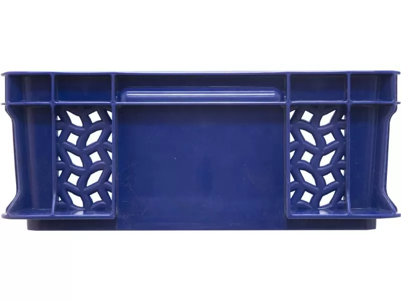 Ящик сплошной 400×300×120 мм, объем 10.6 л., арт.: 701.02.02, синий, код: 18587