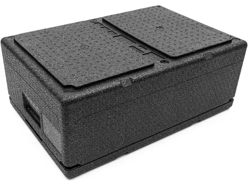 Термоконтейнер 600х400х240 32л. с крышкой, плотность 55