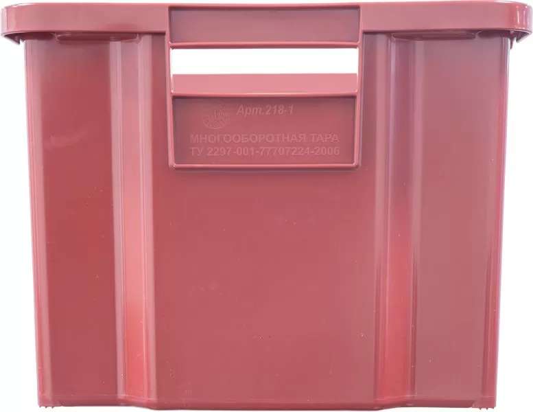 Ящик сплошной 600×400×300 мм, объем 52 л., арт.: 218-1