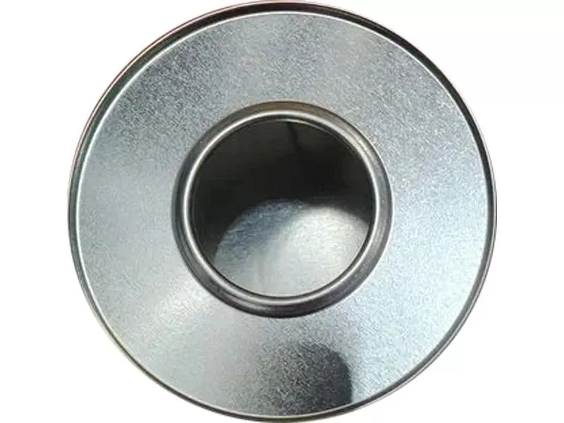 Банка металл 0,5л. круглая, с крышкой берикап 42мм, код: 36070