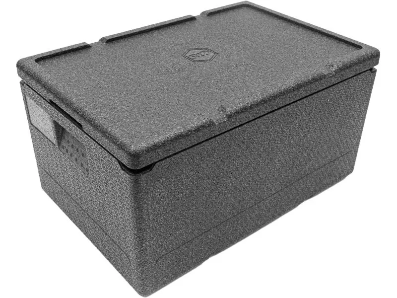 Термоконтейнер 600х400х320 46л. с крышкой, плотность 40