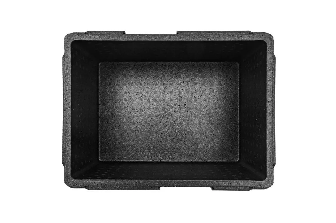 Контейнер 400х300х220 14л. изотермический, с датчиком температуры, с крышкой, плотность 55, код: 40418