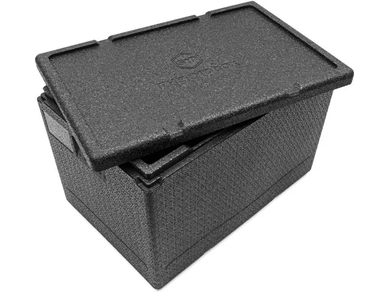 Термоконтейнер 600х400х400 60л. с крышкой, плотность 55