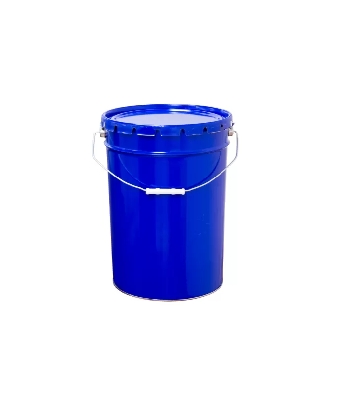 Ведро металлическое 25 л с покрытием внутри крышка-корона, арт. ВМк 25с с покрытием (Б), код: 28135