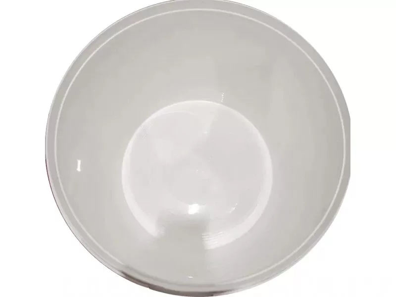 Ведро 10,7л круглое, с металлической ручкой, с белой крышкой, код: 36795