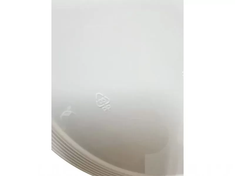 Ведро 5,7л круглое, с пластиковой ручкой, с белой крышкой, код: 36272