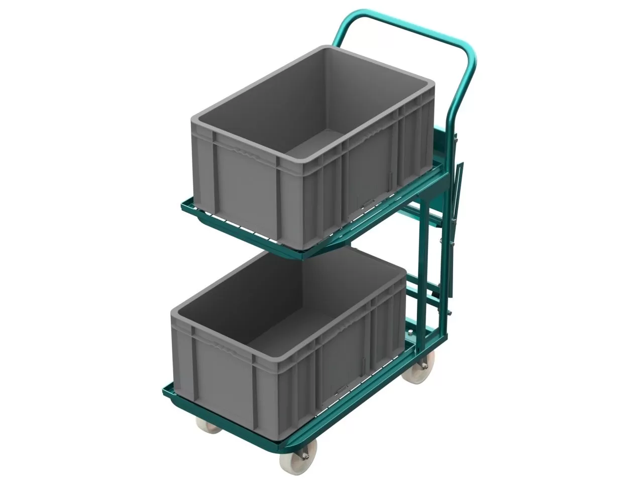 Тележка для подбора без выдвижного стола