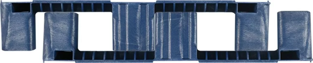 Паллет 1200x800х150 сплошной, на 3-х полозьях, арт. TR 1208-1 синий, код: 08695