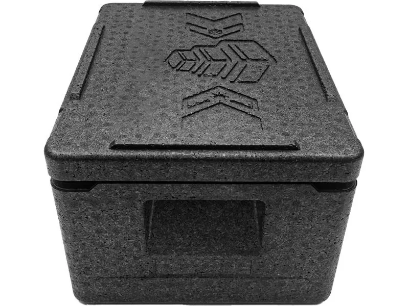 Термоконтейнер 400х300х220 14л. с крышкой, плотность 55