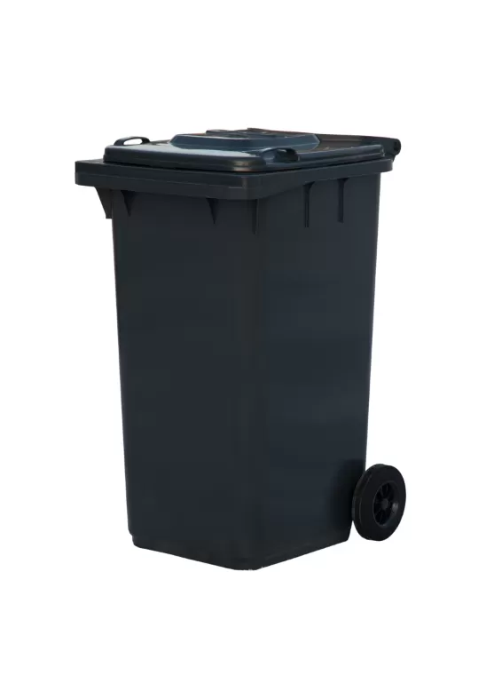 Мусорный контейнер 240л., арт. МКТ 240 серый, код: 08541