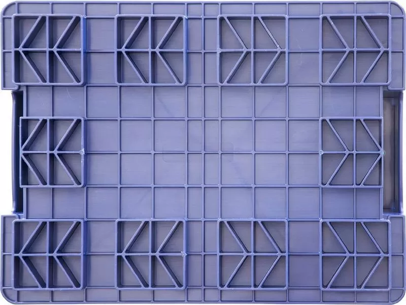 Ящик 4315 R-KLT 396х297х147,5, объем 10.1, синий, код:20563