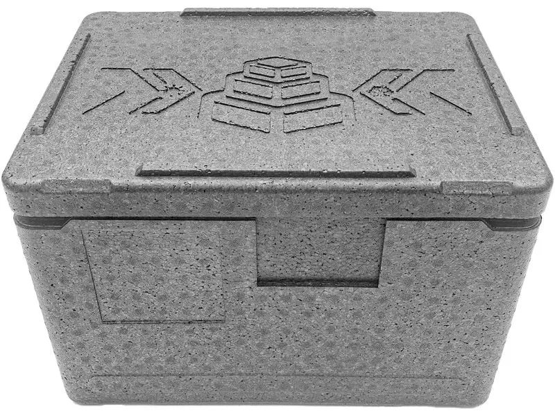 Термоконтейнер 400х300х270 18л. с крышкой, плотность 30