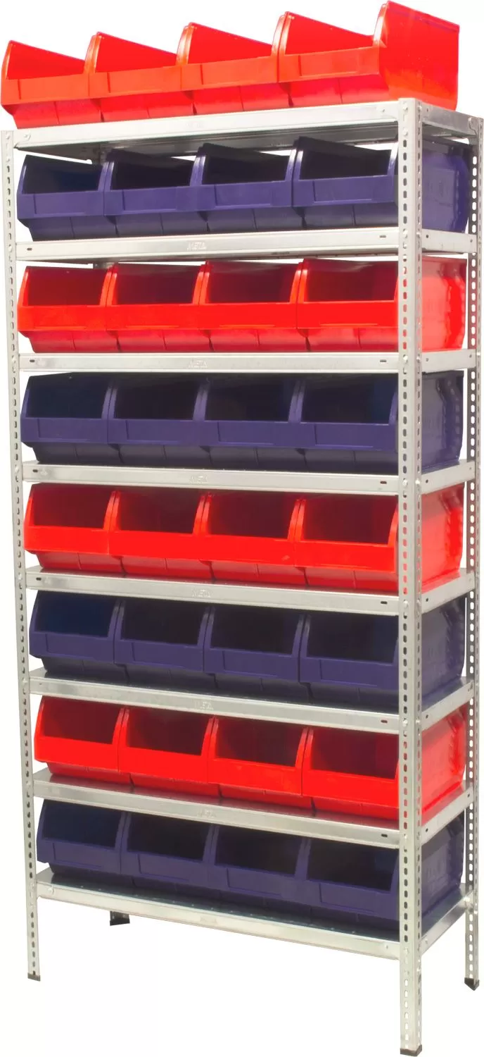 Ящик сплошной 400×230×200 мм, объем 18.4 л., арт.: 5004