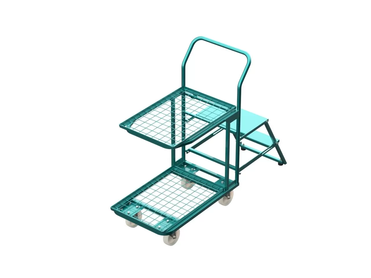 Тележка для подбора без выдвижного стола