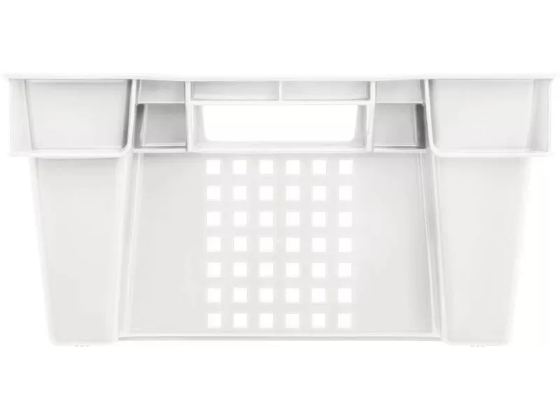 Ящик перфорированный 600×400×200, арт.: 102-У, объём 37, натуральный, код: 09227