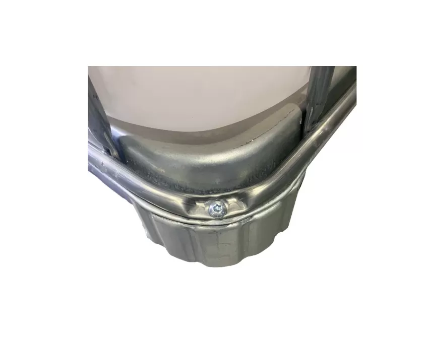 Еврокуб 1000 литров на металлическом поддоне, UN, код: 34015