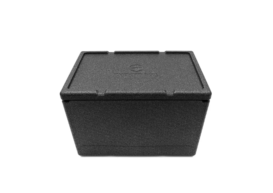 Термоконтейнер 600х400х400 60л. с крышкой, плотность 55 цв., арт. STP 60 PRO, код: 28564